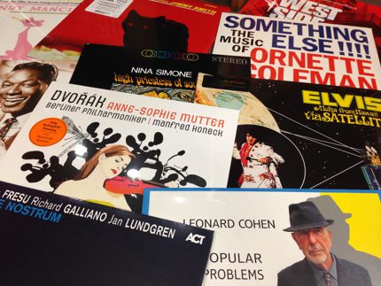 Nous avons aussi des vinyles